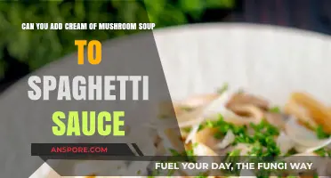 Cream of Mushroom Soup in Spaghetti Sauce: A Tasty Twist?