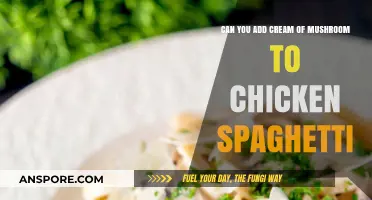 Cream of Mushroom in Chicken Spaghetti: A Flavorful Twist to Try?
