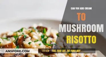 Creamy Mushroom Risotto: Can You Add Cream for Extra Richness?