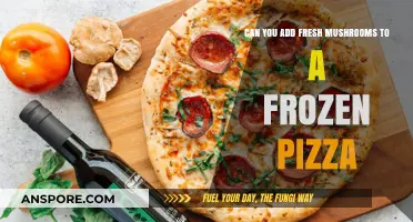Enhance Your Frozen Pizza: Adding Fresh Mushrooms for a Flavorful Twist