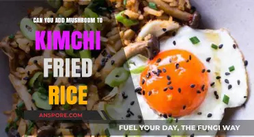 Mushroom Magic: Elevating Kimchi Fried Rice with Umami Flavor