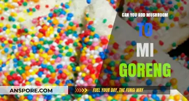 Creative Mi Goreng Twist: Adding Mushrooms for Flavor and Texture