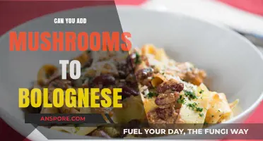 Mushrooms in Bolognese: A Tasty Twist to Classic Italian Sauce