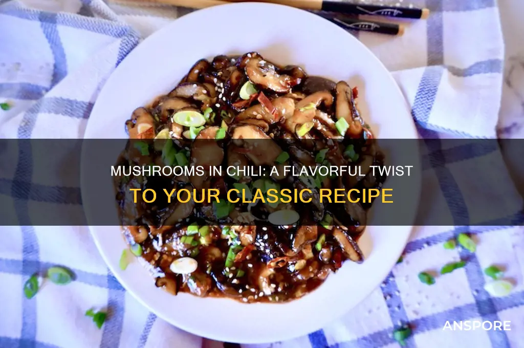 can you add mushrooms to chili