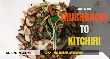 Mushrooms in Kitchiri: A Flavorful Twist to Your Comfort Food