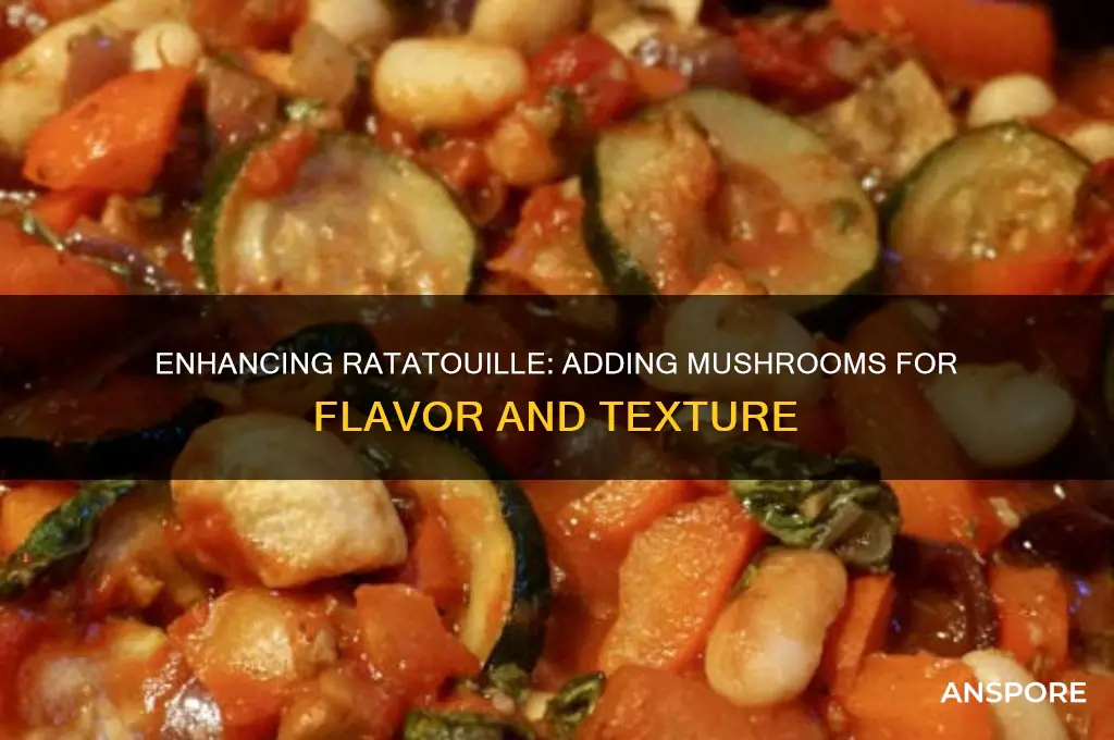 can you add mushrooms to ratatouille