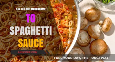 Enhance Your Spaghetti Sauce: Adding Mushrooms for Flavor and Texture