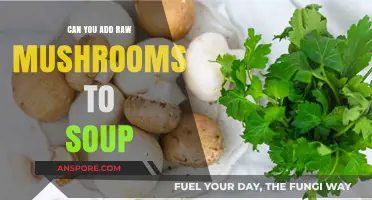 Adding Raw Mushrooms to Soup: Benefits, Risks, and Best Practices