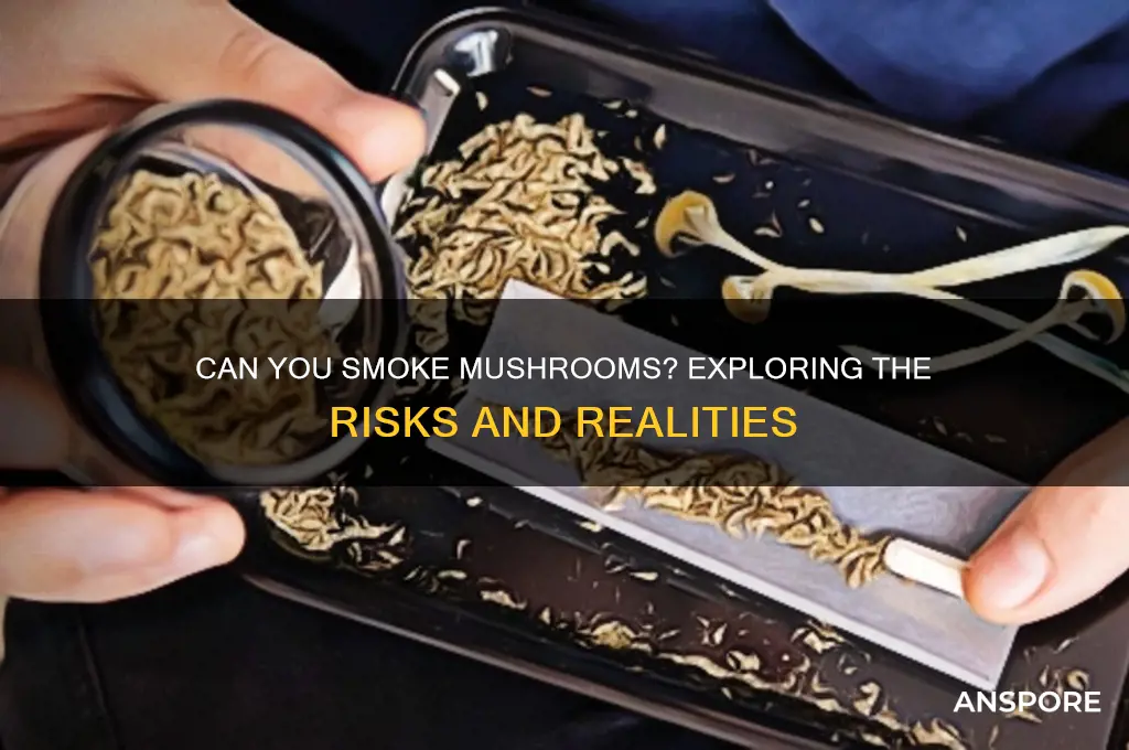 can you amoke mushrooms