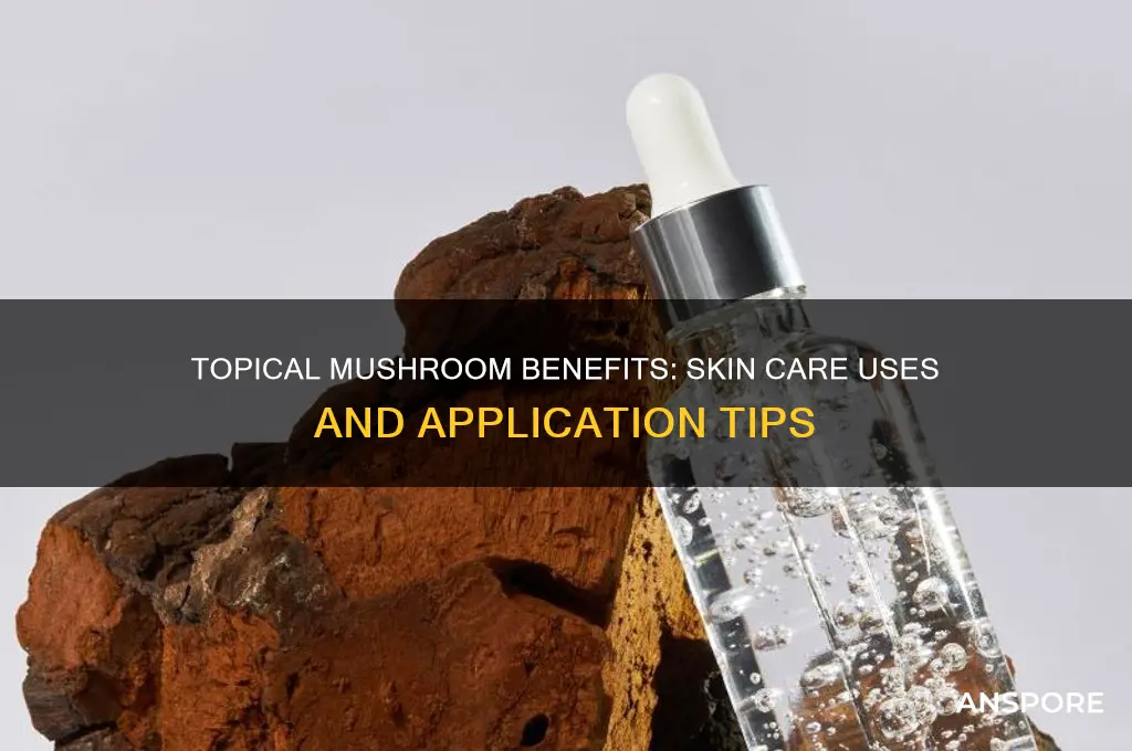 can you apply mushrooms topically