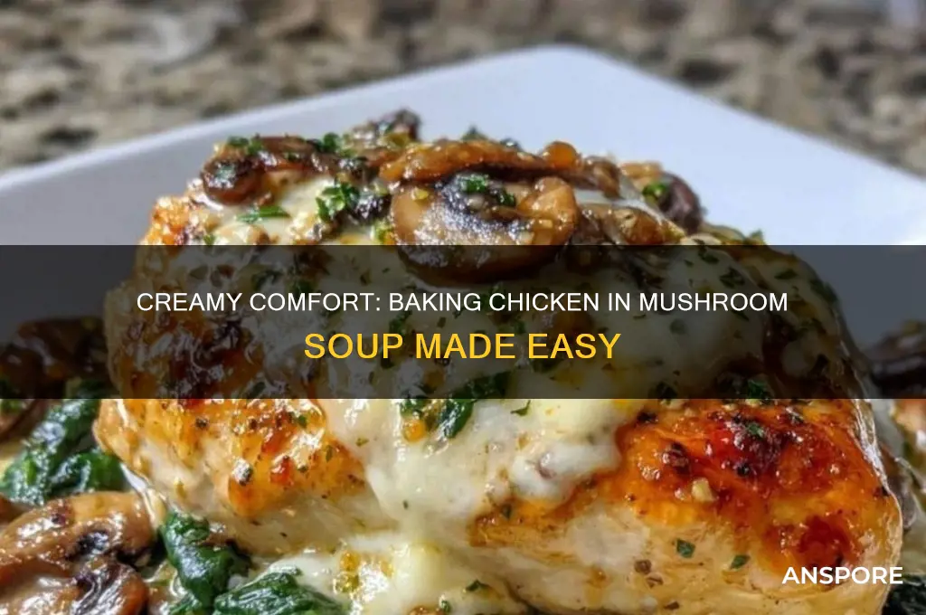 can you bake chicken in cream of mushroom soup