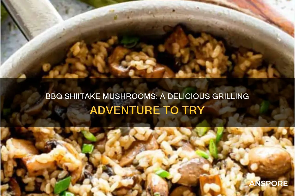 can you bbq shiitake mushrooms