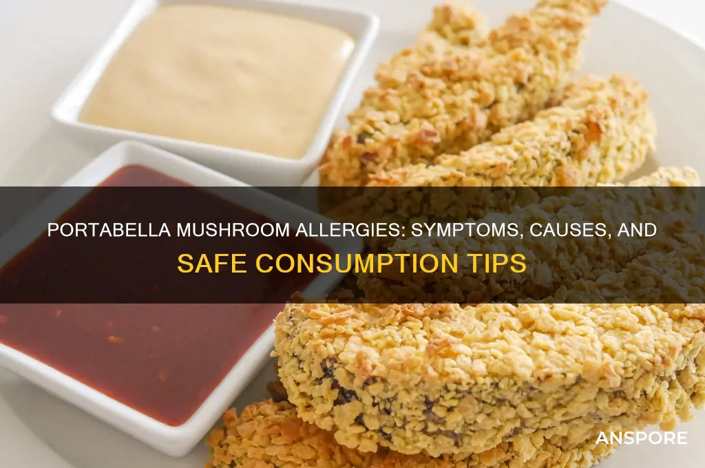 can you be allergic to portabella mushrooms