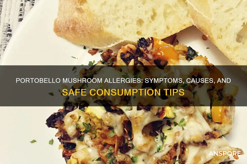 can you be allergic to portobello mushrooms