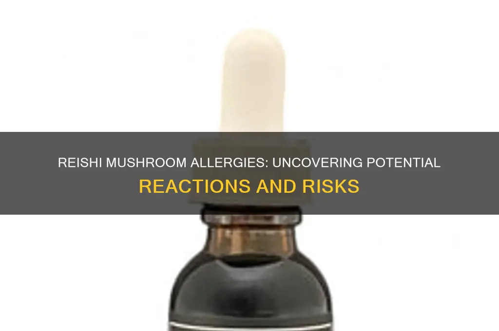 can you be allergic to reishi mushrooms
