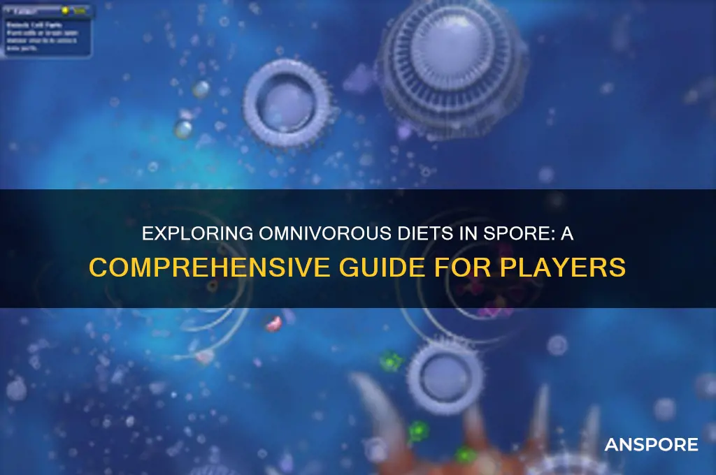 can you be an omnivore in spore