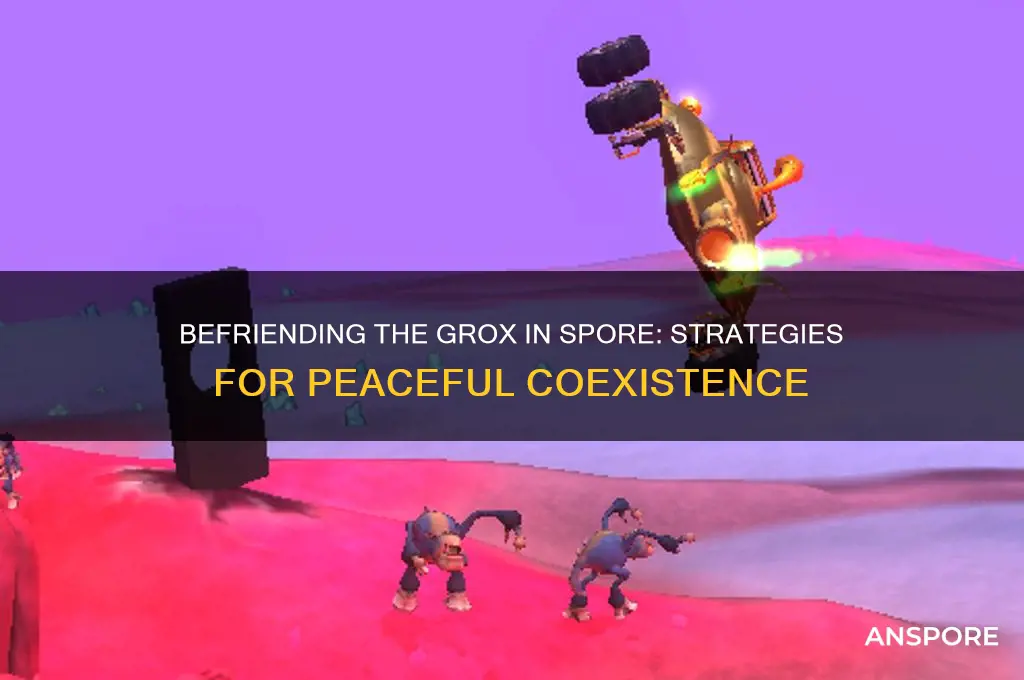 can you befriend the grox in spore