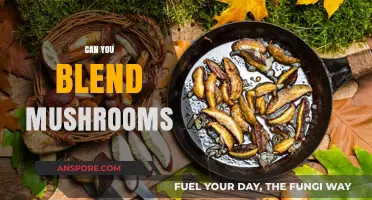 Blending Mushrooms: Tips, Benefits, and Creative Culinary Ideas