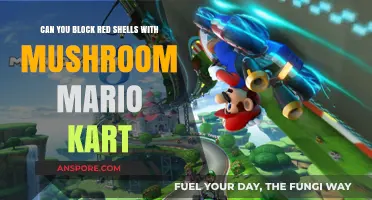 Mushroom Mario Kart: Blocking Red Shells with Mushroom Power