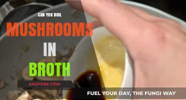Boiling Mushrooms in Broth: A Flavorful Cooking Technique Explored