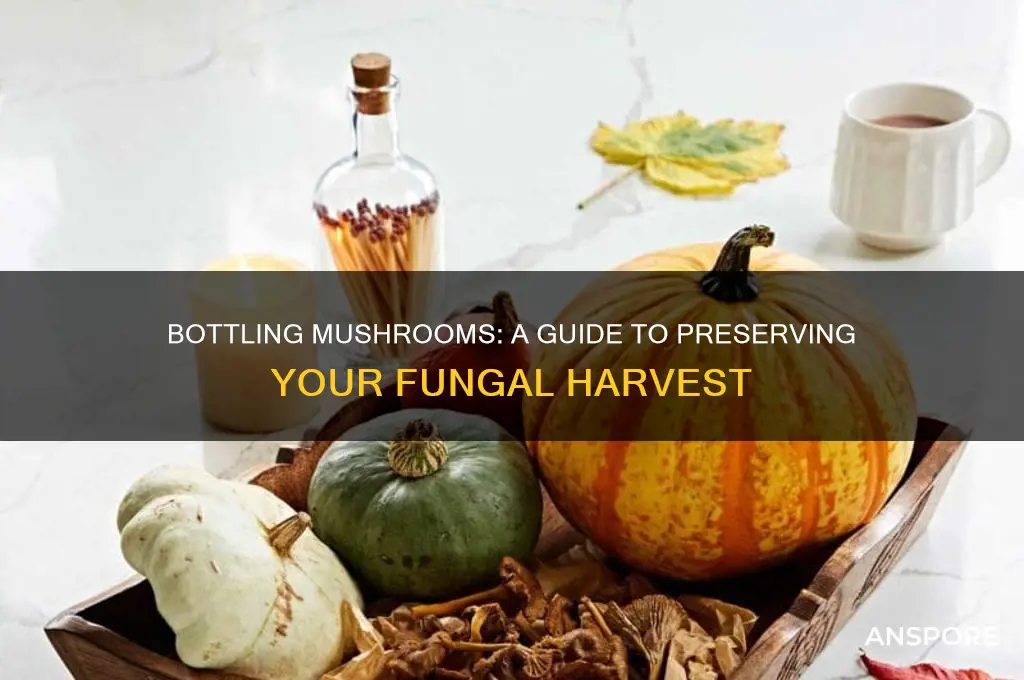 can you bottle mushrooms