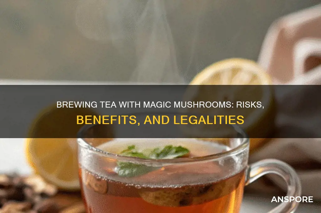 can you brew tea with magic mushrooms