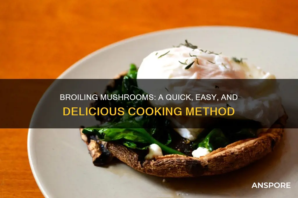 can you broil mushrooms