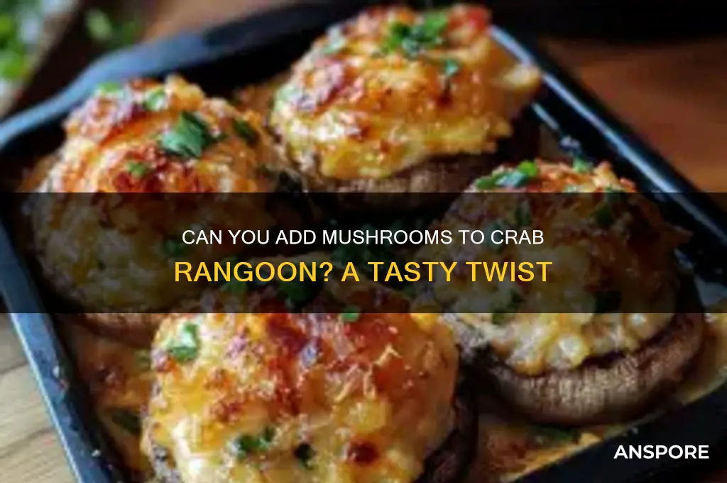 can you but mushrooms in crab ragoon