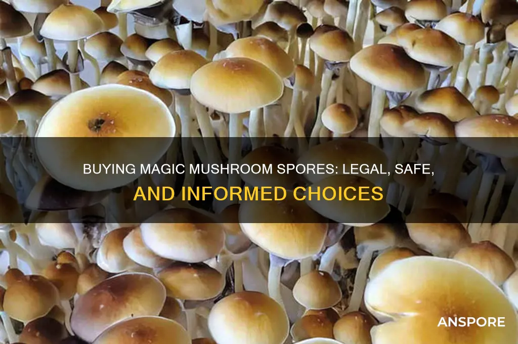 can you buy magic mushroom spores