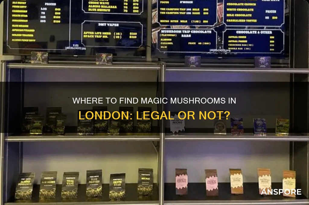 can you buy magic mushrooms in london