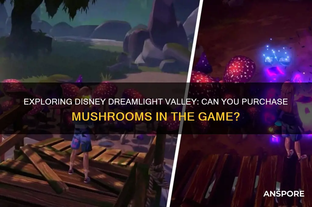 can you buy mushrooms disney dreamlight