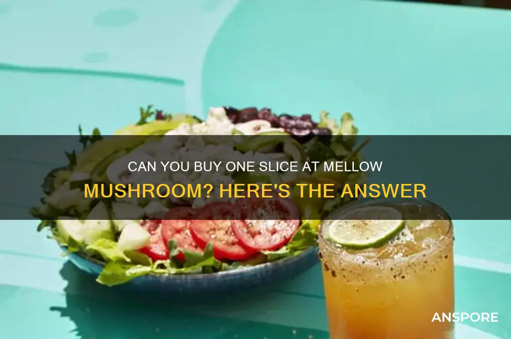 can you buy one slice at mellow mushroom