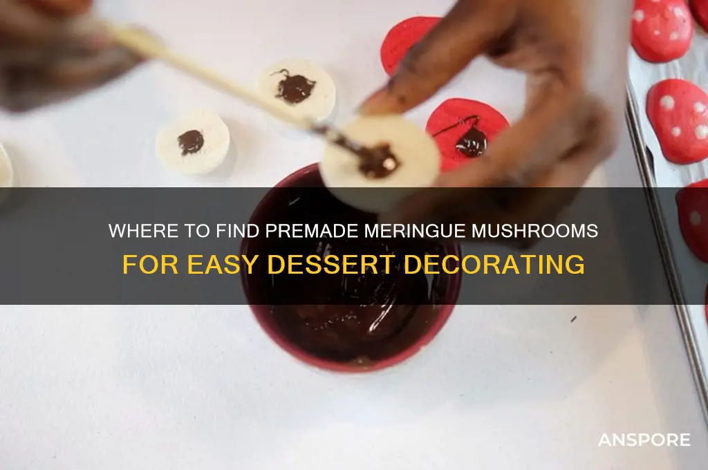 can you buy premade meringue mushrooms