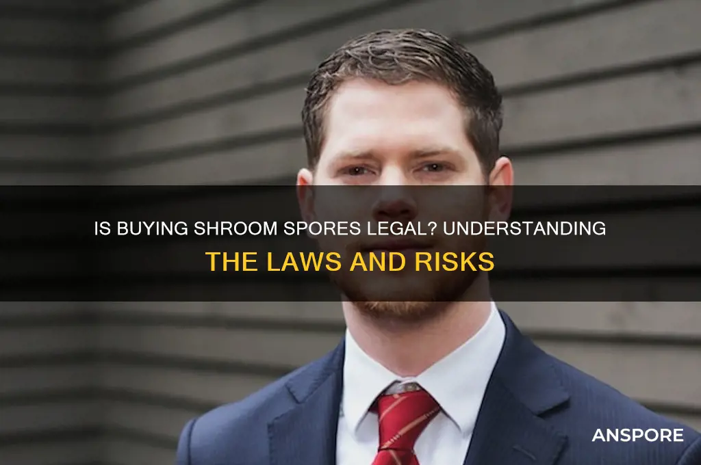 can you buy shroom spores legal