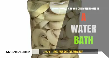 Canning Mushrooms in a Water Bath: A Safe Preservation Guide