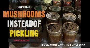 Canning Mushrooms: A Tasty Alternative to Pickling for Preservation