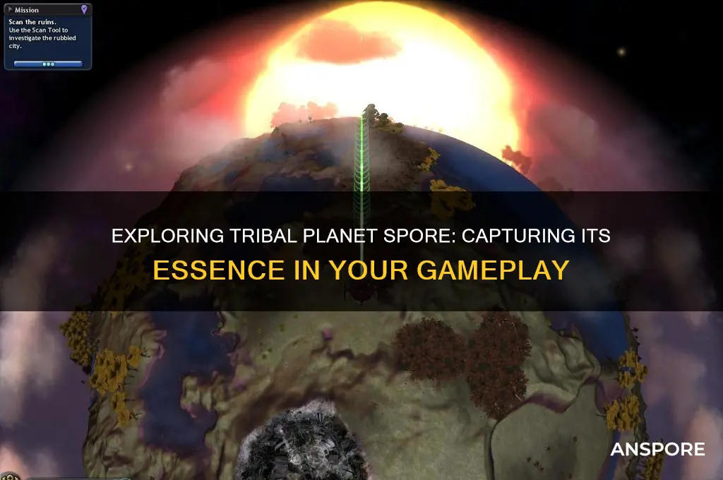 can you capture tribal planet spore