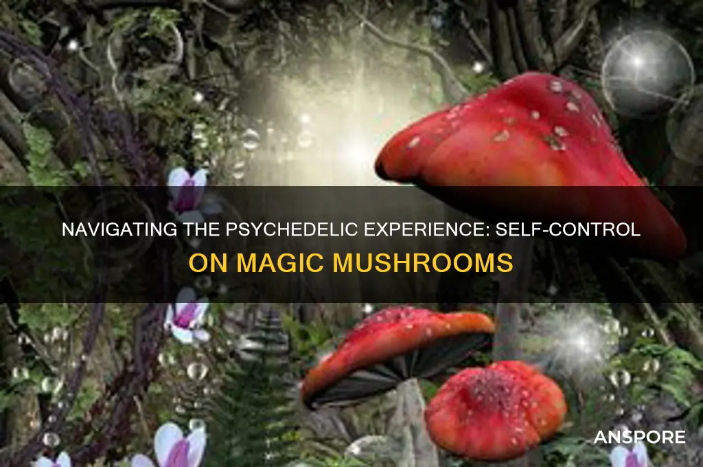 can you control yourself on mushrooms
