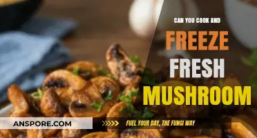 Cooking and Freezing Fresh Mushrooms: A Complete Guide for Food Storage
