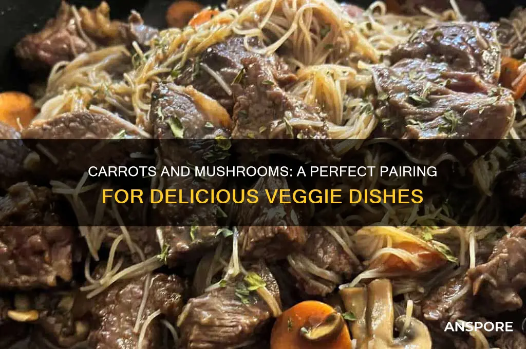 can you cook carrots and mushrooms together