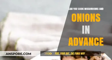 Prep Ahead: Cooking Mushrooms and Onions for Easy Meal Prep