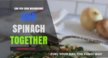 Mushrooms and Spinach: A Delicious and Nutritious Cooking Combo