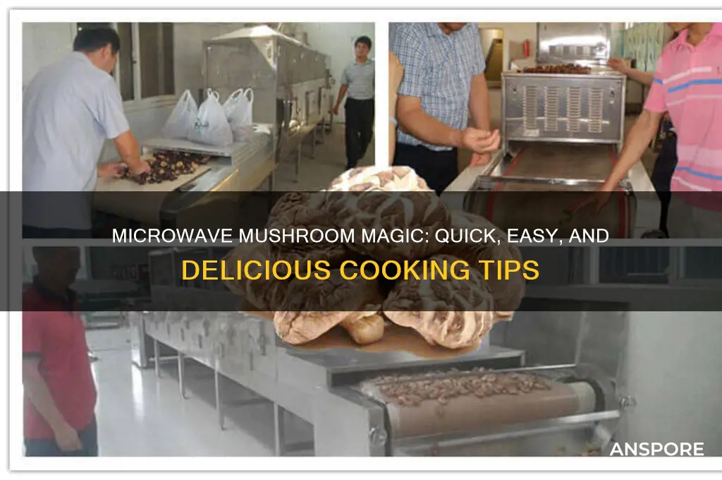 can you cook mushrooms in the micrwave