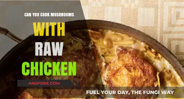 Cooking Mushrooms with Raw Chicken: Safe Practices and Tips