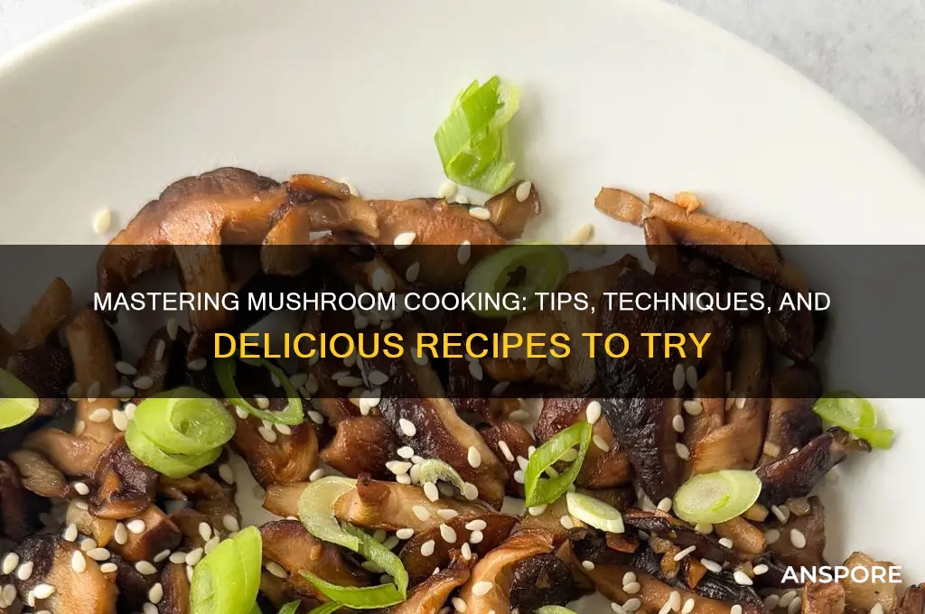 can you cook mushrooms