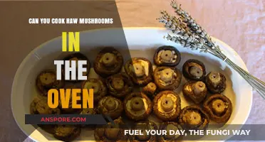 Oven-Baked Raw Mushrooms: A Simple Cooking Method Explained