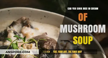 Creamy Mushroom Rice: Cooking with Soup – A Tasty Experiment