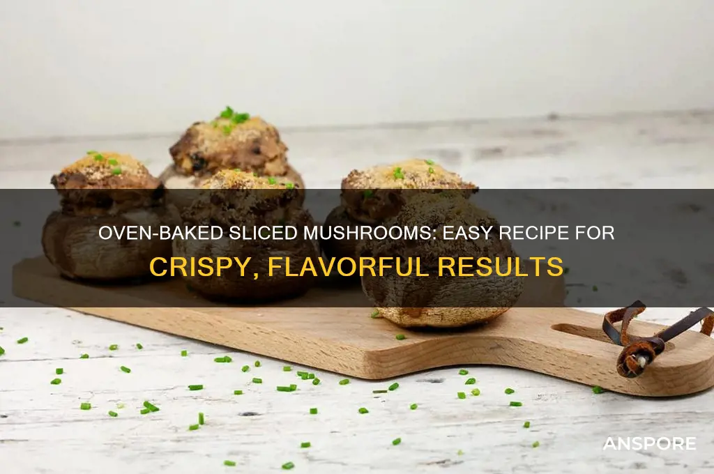 can you cook sliced mushrooms in the oven