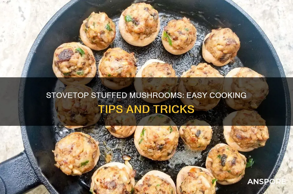 can you cook stuffed mushrooms on the stove