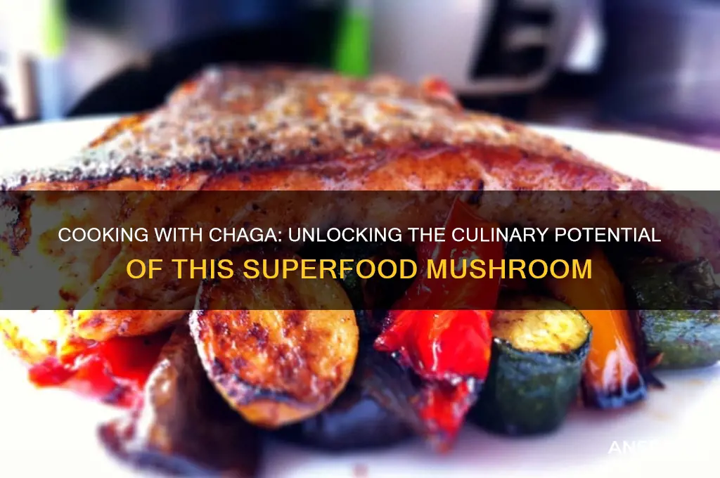 can you cook with chaga mushrooms